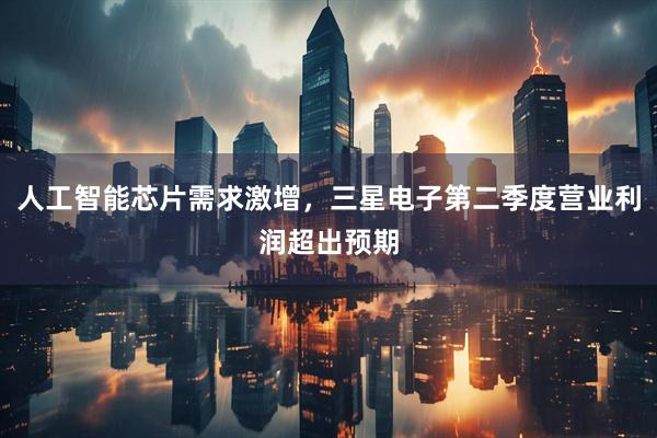 人工智能芯片需求激增，三星电子第二季度营业利润超出预期